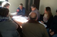 Town councillors and Mayor of Gonzales Chaves meet with Luz y Fuerza Mar del Plata