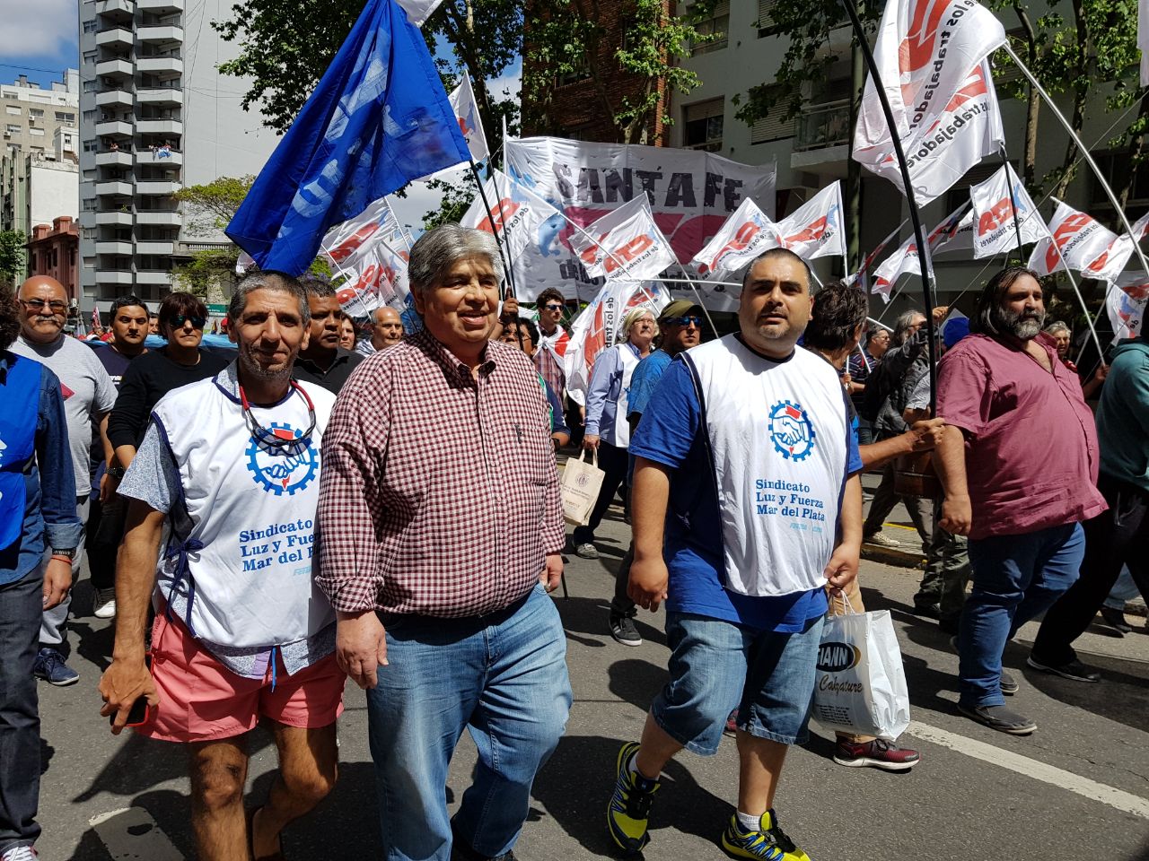 March Against Neoliberalism in Uruguay