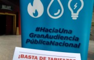 Enough with the rate hikes! Public hearing in Mar del Plata